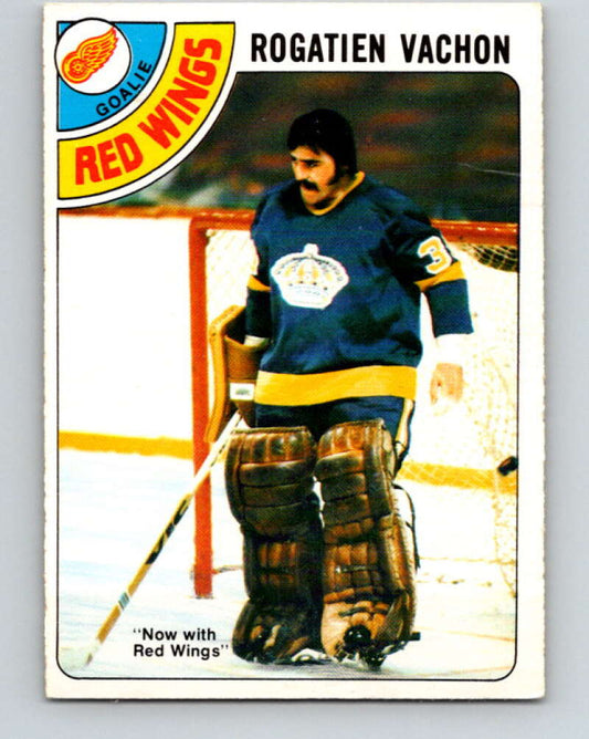 1978-79 O-Pee-Chee #20 Rogie Vachon  Detroit Red Wings  V21051