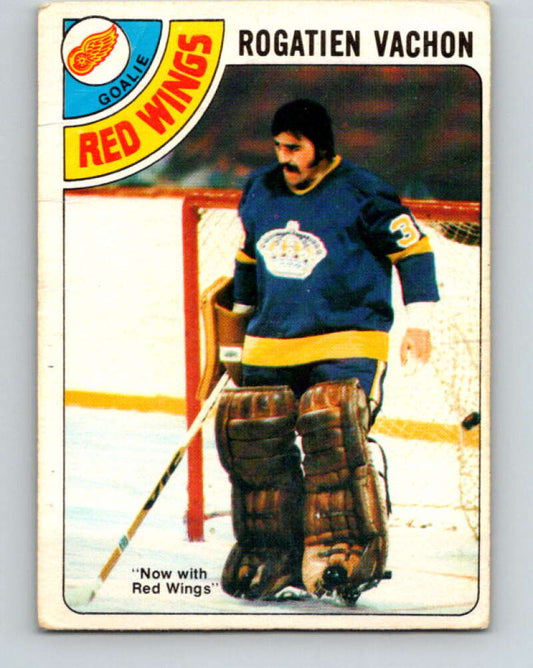 1978-79 O-Pee-Chee #20 Rogie Vachon  Detroit Red Wings  V21061