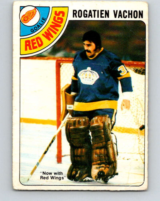 1978-79 O-Pee-Chee #20 Rogie Vachon  Detroit Red Wings  V21067