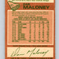 1978-79 O-Pee-Chee #21 Dan Maloney  Toronto Maple Leafs  V21082