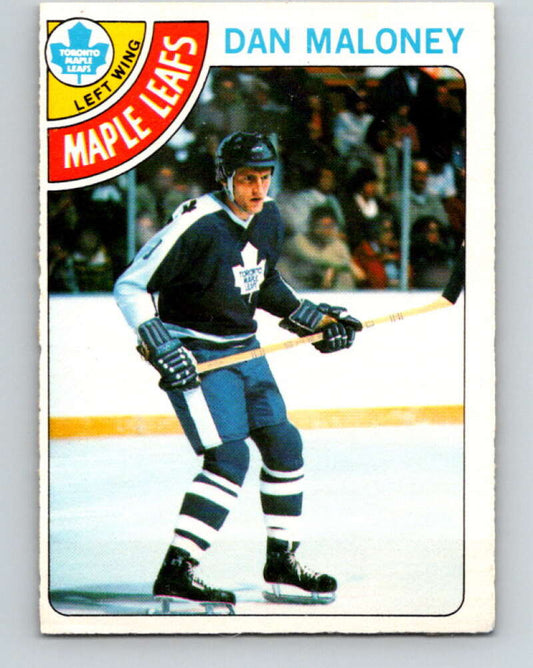 1978-79 O-Pee-Chee #21 Dan Maloney  Toronto Maple Leafs  V21084