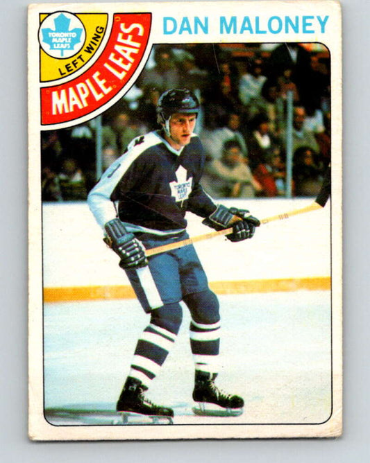 1978-79 O-Pee-Chee #21 Dan Maloney  Toronto Maple Leafs  V21090