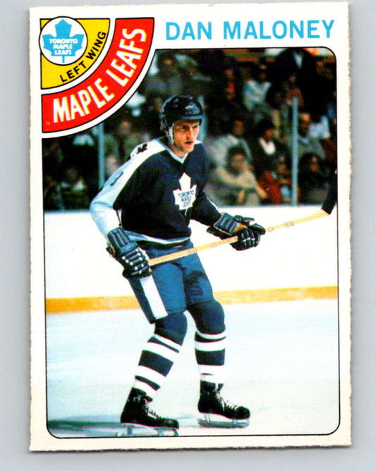 1978-79 O-Pee-Chee #21 Dan Maloney  Toronto Maple Leafs  V21091