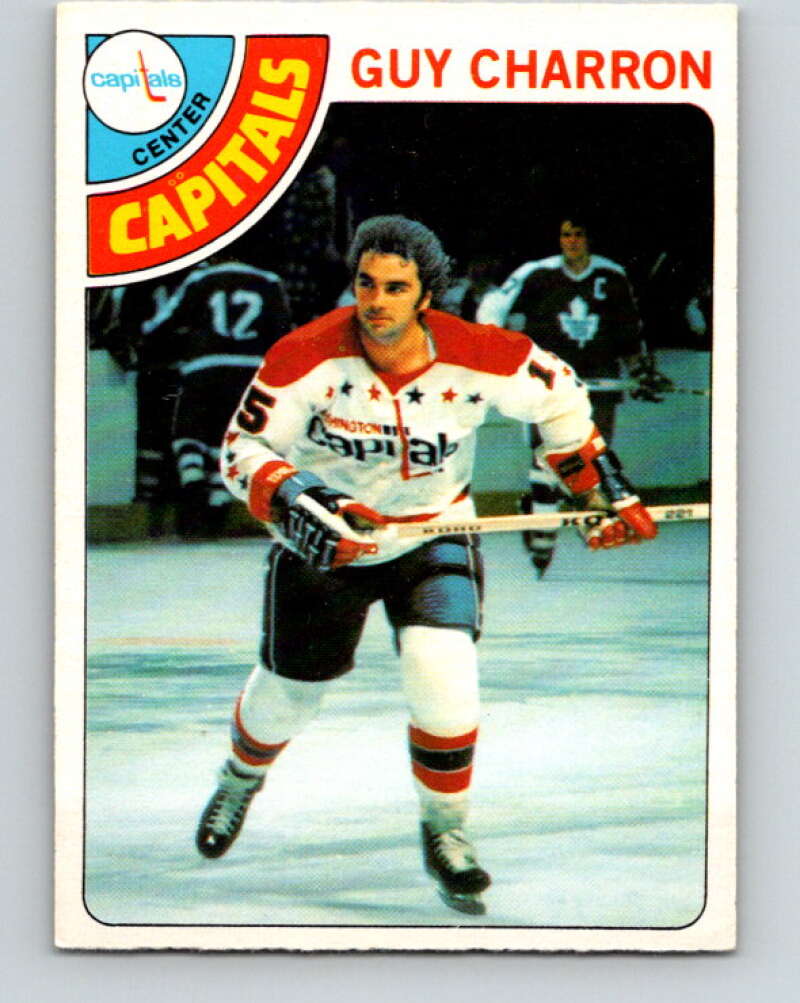 1978-79 O-Pee-Chee #22 Guy Charron  Washington Capitals  V21092