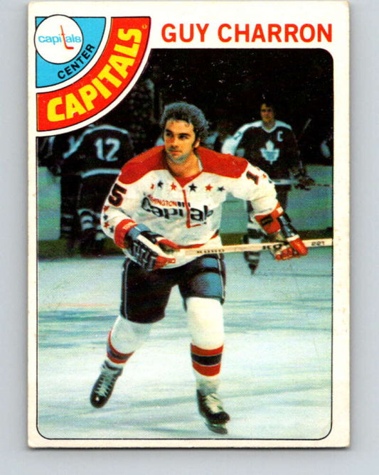1978-79 O-Pee-Chee #22 Guy Charron  Washington Capitals  V21093