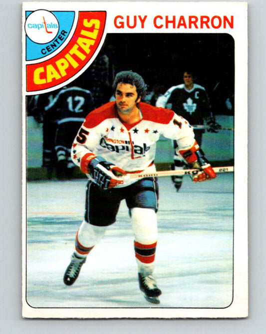1978-79 O-Pee-Chee #22 Guy Charron  Washington Capitals  V21094
