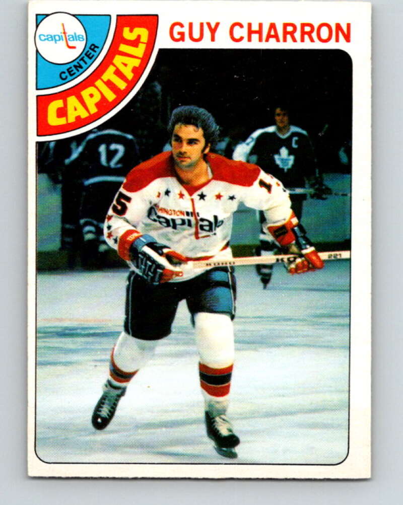 1978-79 O-Pee-Chee #22 Guy Charron  Washington Capitals  V21095