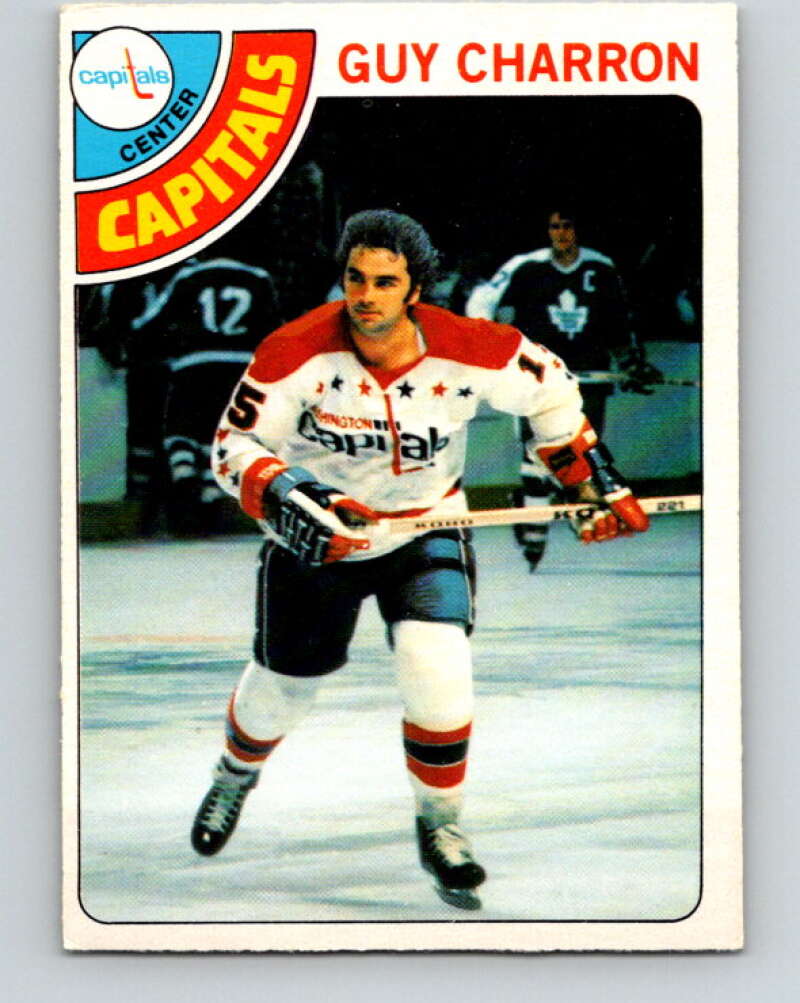 1978-79 O-Pee-Chee #22 Guy Charron  Washington Capitals  V21096