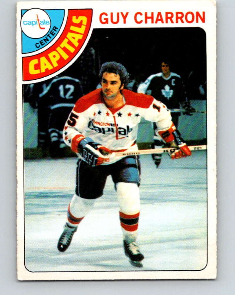 1978-79 O-Pee-Chee #22 Guy Charron  Washington Capitals  V21097