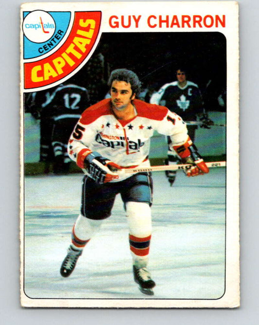 1978-79 O-Pee-Chee #22 Guy Charron  Washington Capitals  V21098