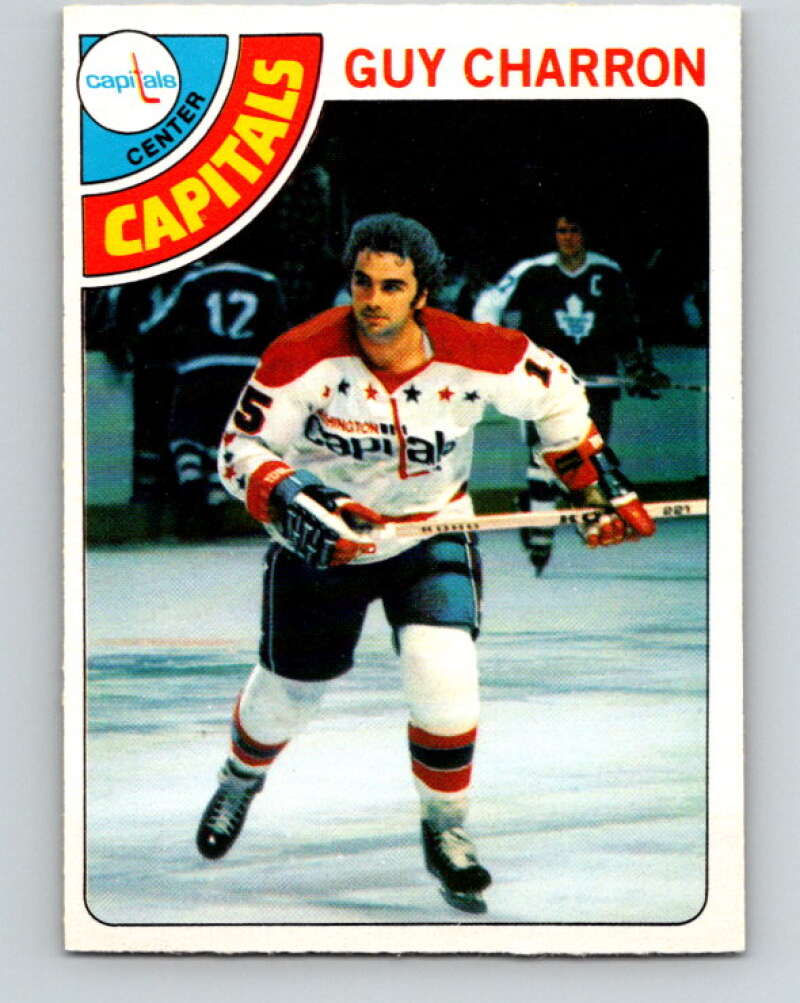 1978-79 O-Pee-Chee #22 Guy Charron  Washington Capitals  V21100