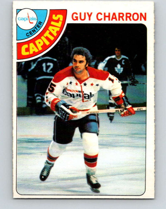 1978-79 O-Pee-Chee #22 Guy Charron  Washington Capitals  V21101