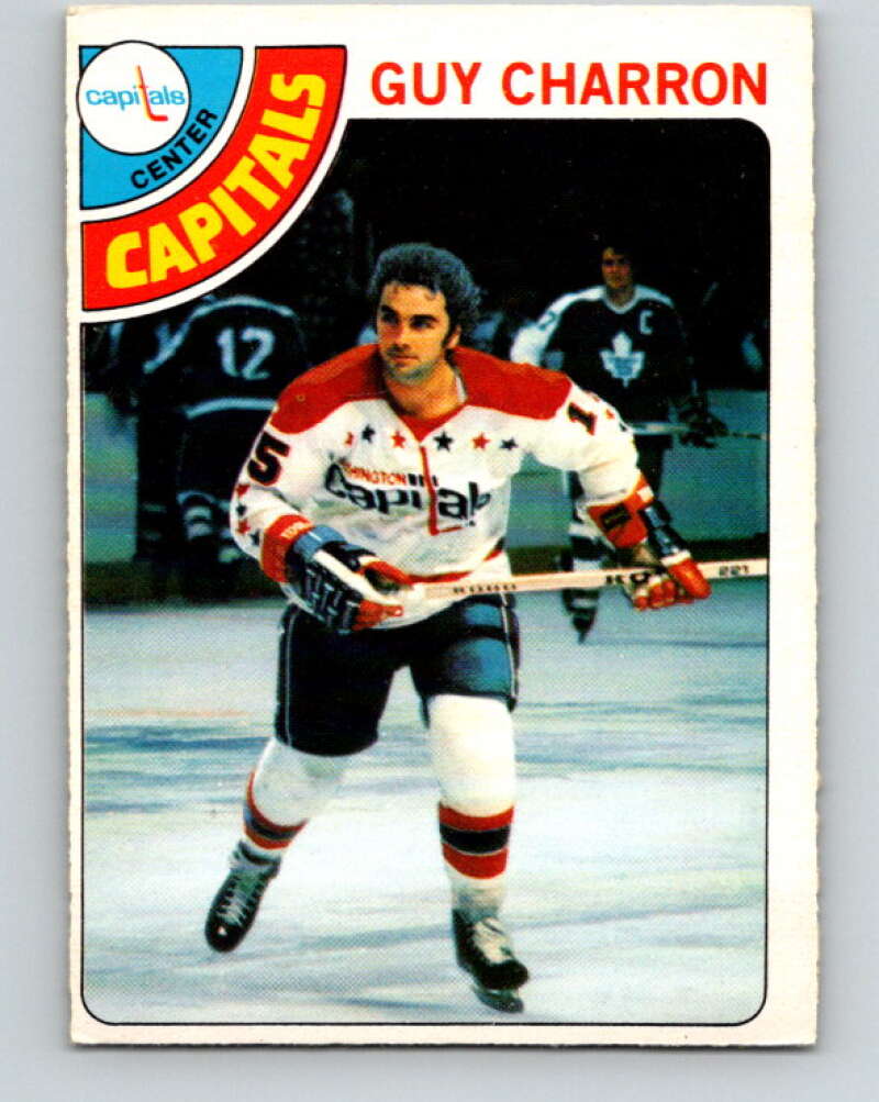 1978-79 O-Pee-Chee #22 Guy Charron  Washington Capitals  V21102