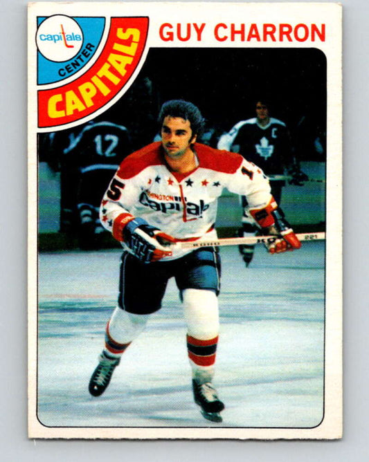 1978-79 O-Pee-Chee #22 Guy Charron  Washington Capitals  V21103