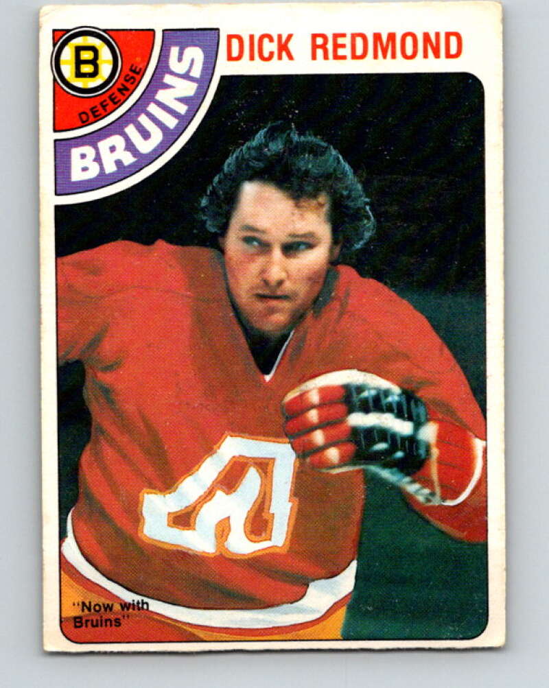1978-79 O-Pee-Chee #23 Dick Redmond  Boston Bruins  V21106