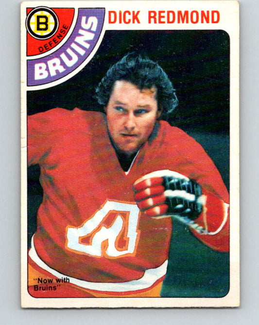 1978-79 O-Pee-Chee #23 Dick Redmond  Boston Bruins  V21116