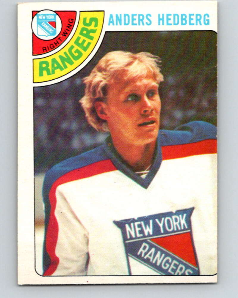 1978-79 O-Pee-Chee #25 Anders Hedberg  New York Rangers  V21132