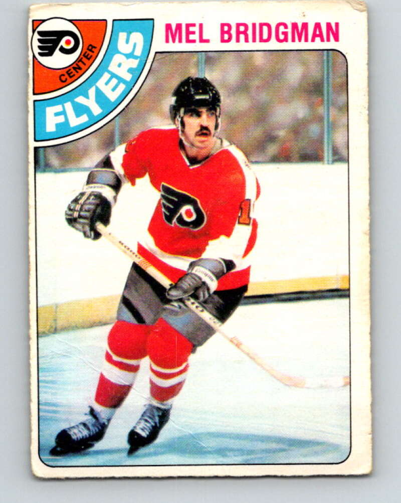 1978-79 O-Pee-Chee #26 Mel Bridgman  Philadelphia Flyers  V21140