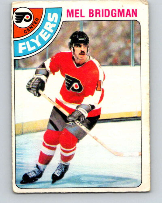 1978-79 O-Pee-Chee #26 Mel Bridgman  Philadelphia Flyers  V21140