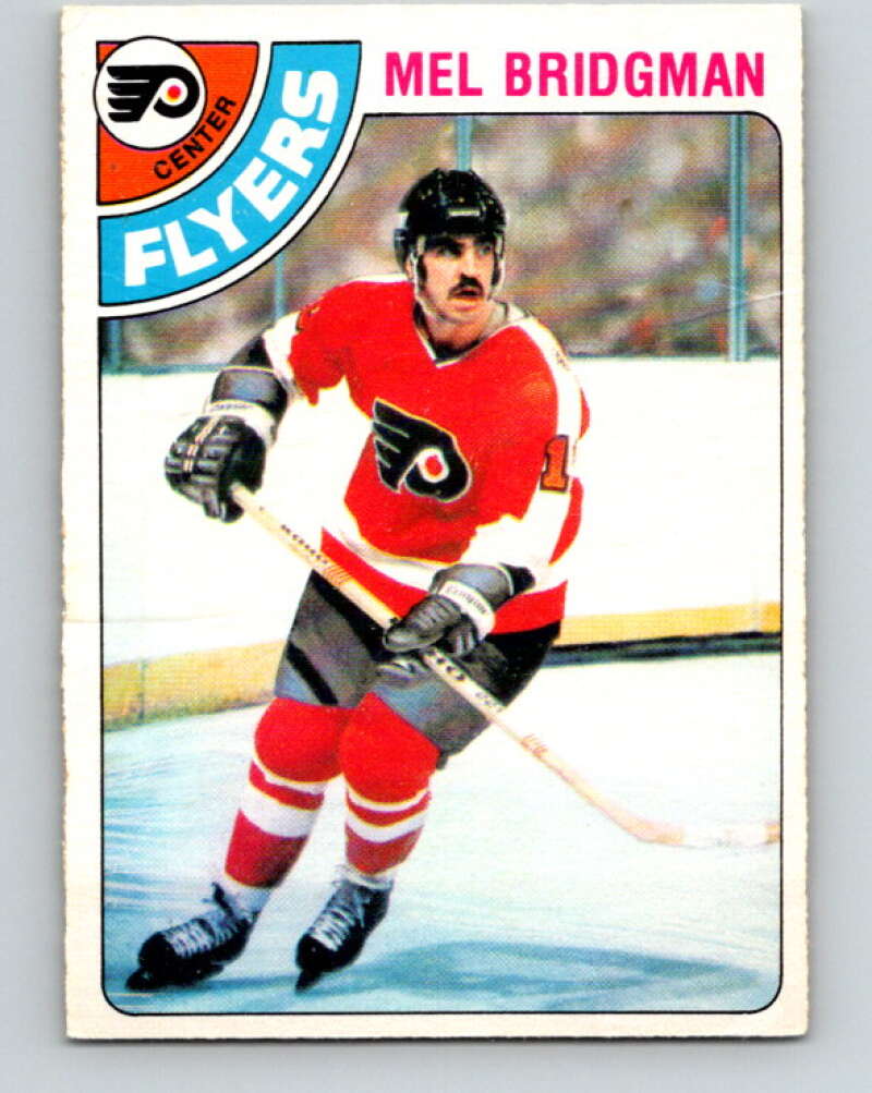 1978-79 O-Pee-Chee #26 Mel Bridgman  Philadelphia Flyers  V21141