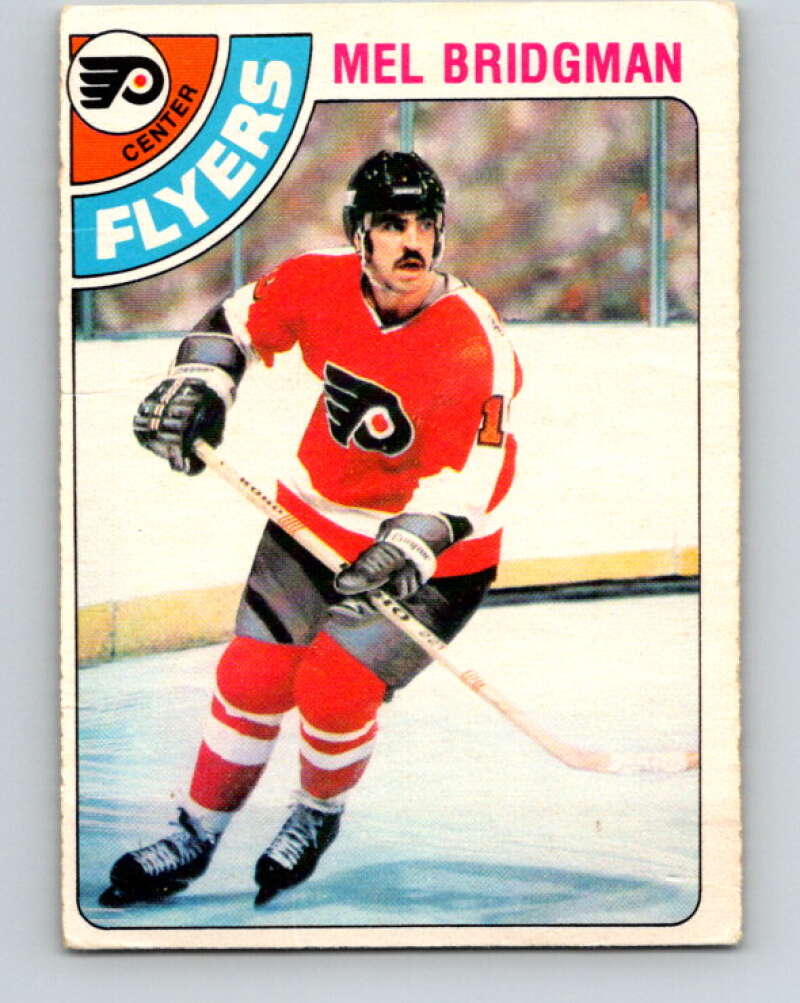 1978-79 O-Pee-Chee #26 Mel Bridgman  Philadelphia Flyers  V21142