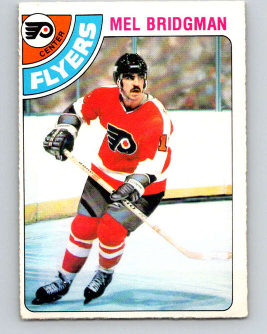 1978-79 O-Pee-Chee #26 Mel Bridgman  Philadelphia Flyers  V21143