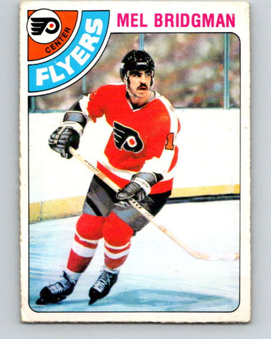 1978-79 O-Pee-Chee #26 Mel Bridgman  Philadelphia Flyers  V21145