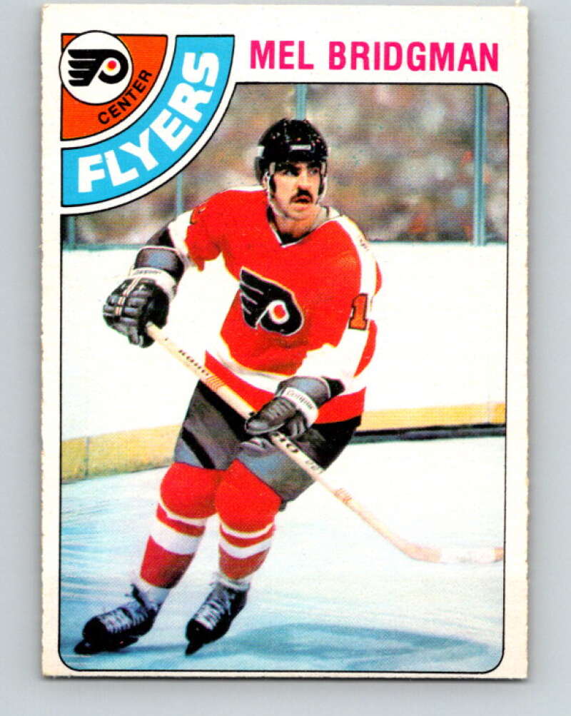 1978-79 O-Pee-Chee #26 Mel Bridgman  Philadelphia Flyers  V21146
