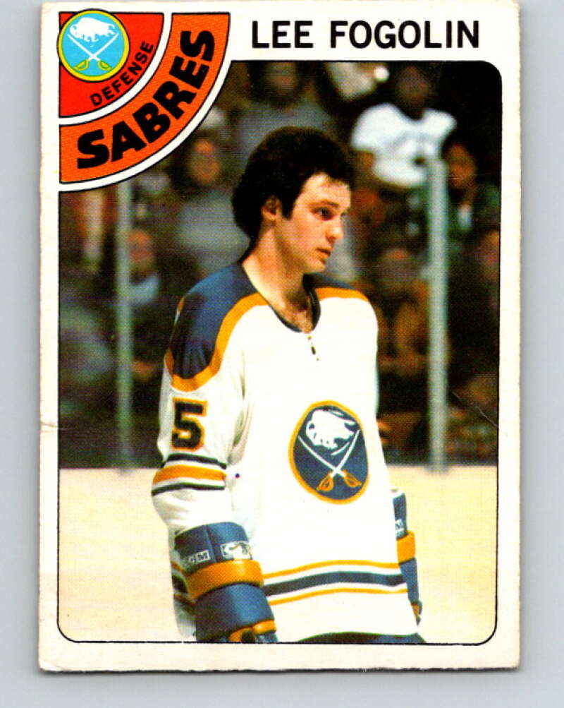 1978-79 O-Pee-Chee #27 Lee Fogolin  Buffalo Sabres  V21148