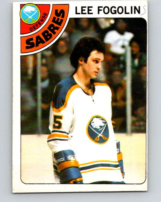 1978-79 O-Pee-Chee #27 Lee Fogolin  Buffalo Sabres  V21149