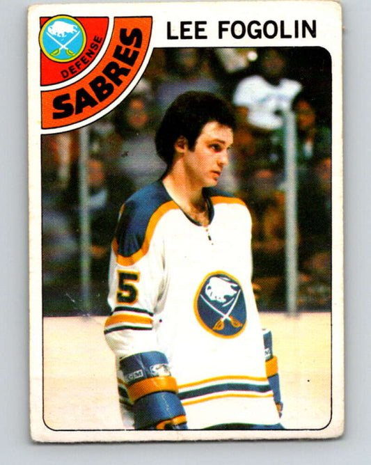 1978-79 O-Pee-Chee #27 Lee Fogolin  Buffalo Sabres  V21152