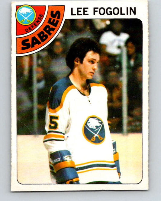 1978-79 O-Pee-Chee #27 Lee Fogolin  Buffalo Sabres  V21153