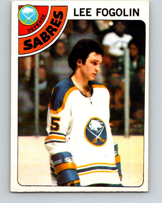 1978-79 O-Pee-Chee #27 Lee Fogolin  Buffalo Sabres  V21155