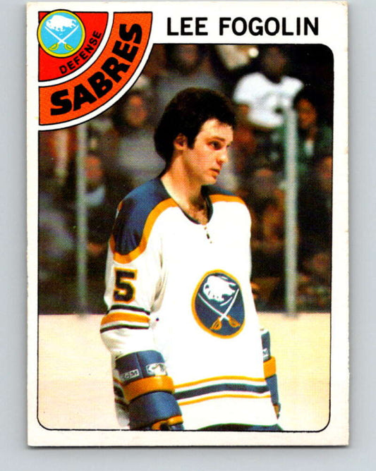 1978-79 O-Pee-Chee #27 Lee Fogolin  Buffalo Sabres  V21156