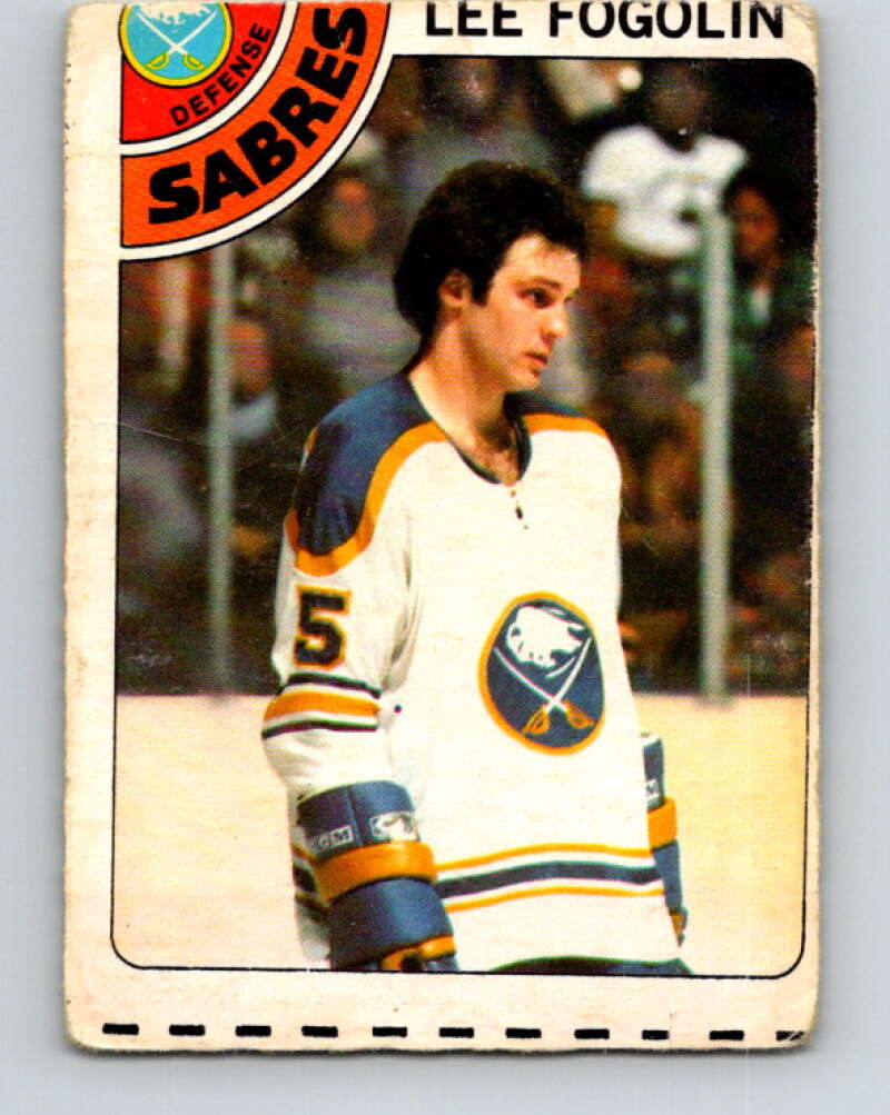 1978-79 O-Pee-Chee #27 Lee Fogolin  Buffalo Sabres  V21157