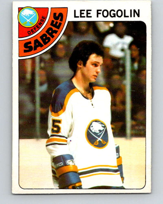 1978-79 O-Pee-Chee #27 Lee Fogolin  Buffalo Sabres  V21160