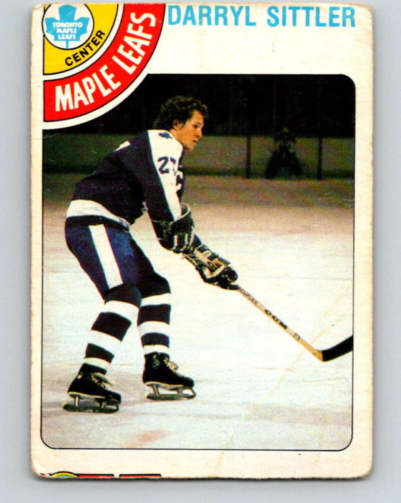 1978-79 O-Pee-Chee #30 Darryl Sittler AS  Toronto Maple Leafs  V21220