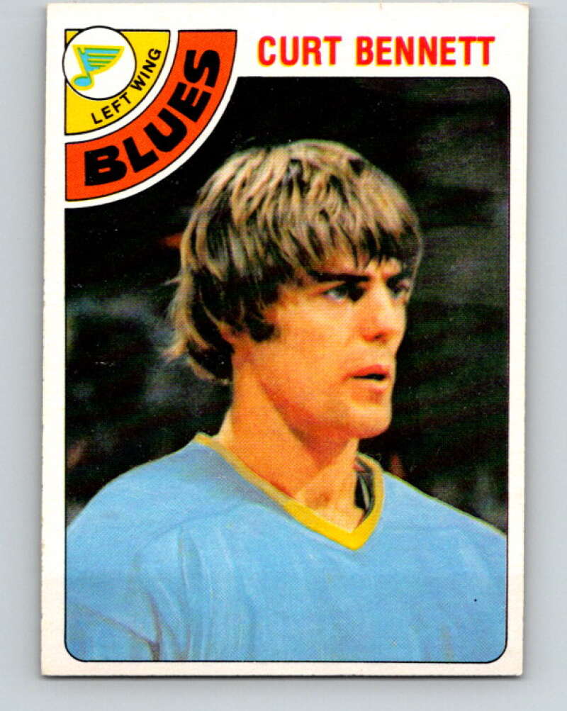 1978-79 O-Pee-Chee #31 Curt Bennett  St. Louis Blues  V21221