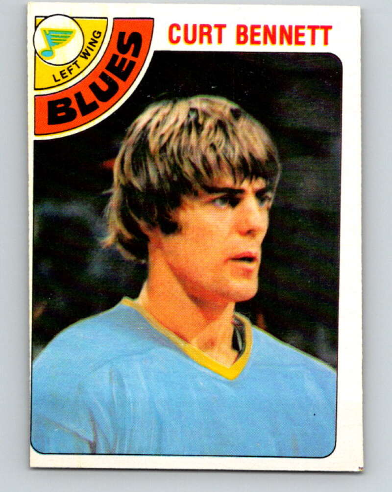 1978-79 O-Pee-Chee #31 Curt Bennett  St. Louis Blues  V21222