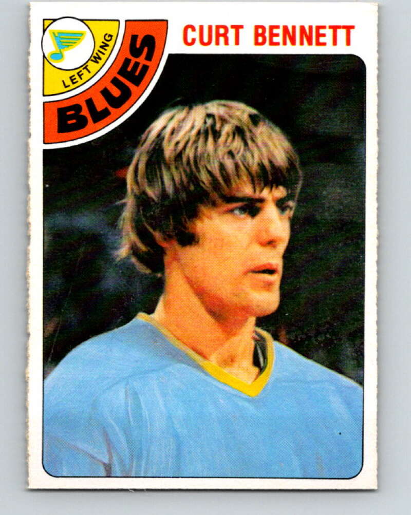 1978-79 O-Pee-Chee #31 Curt Bennett  St. Louis Blues  V21224