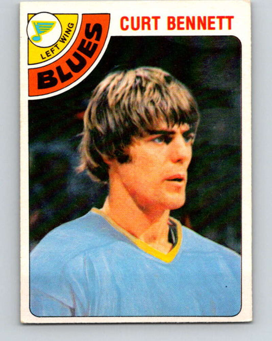 1978-79 O-Pee-Chee #31 Curt Bennett  St. Louis Blues  V21225