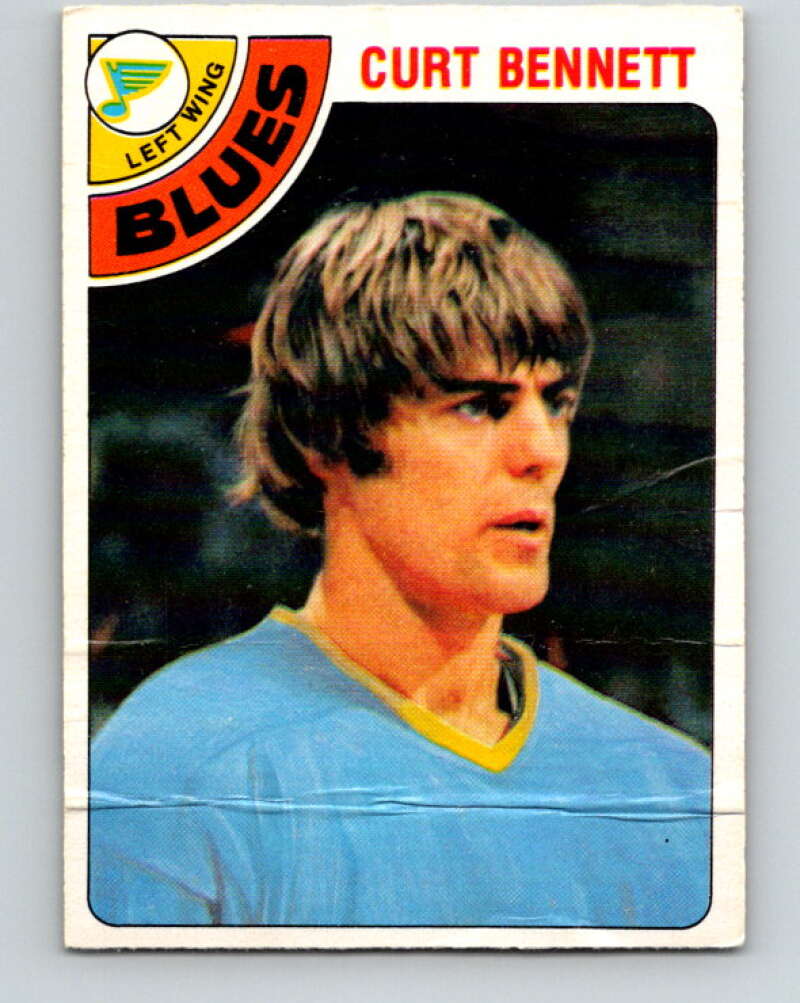 1978-79 O-Pee-Chee #31 Curt Bennett  St. Louis Blues  V21226