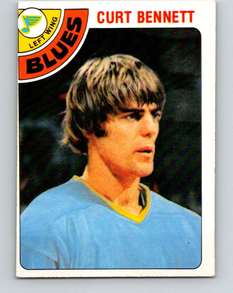 1978-79 O-Pee-Chee #31 Curt Bennett  St. Louis Blues  V21228