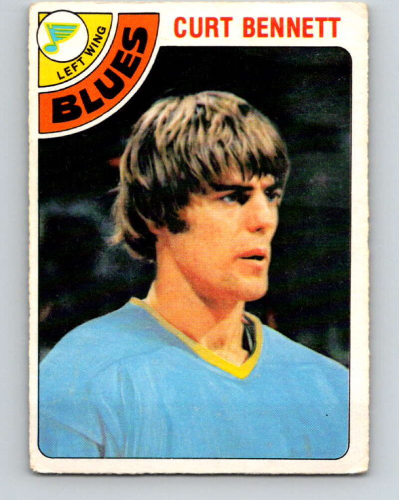 1978-79 O-Pee-Chee #31 Curt Bennett  St. Louis Blues  V21229