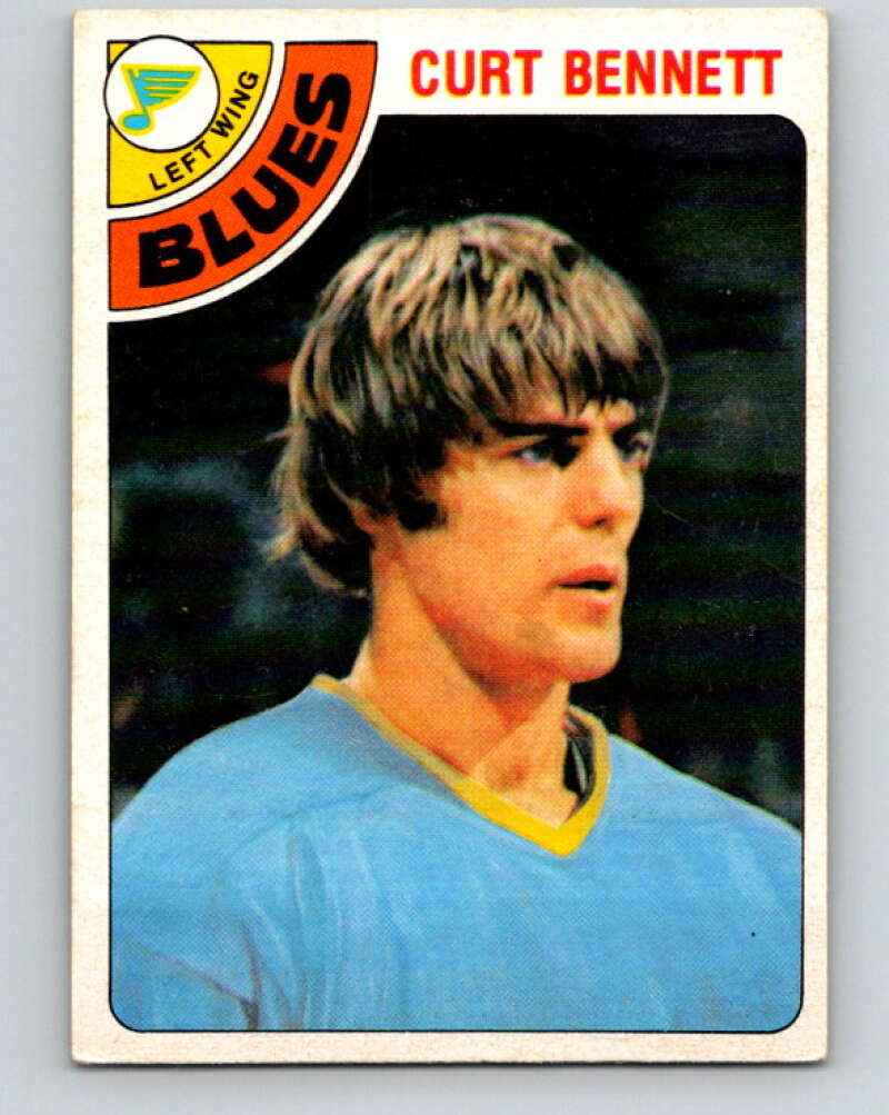 1978-79 O-Pee-Chee #31 Curt Bennett  St. Louis Blues  V21230