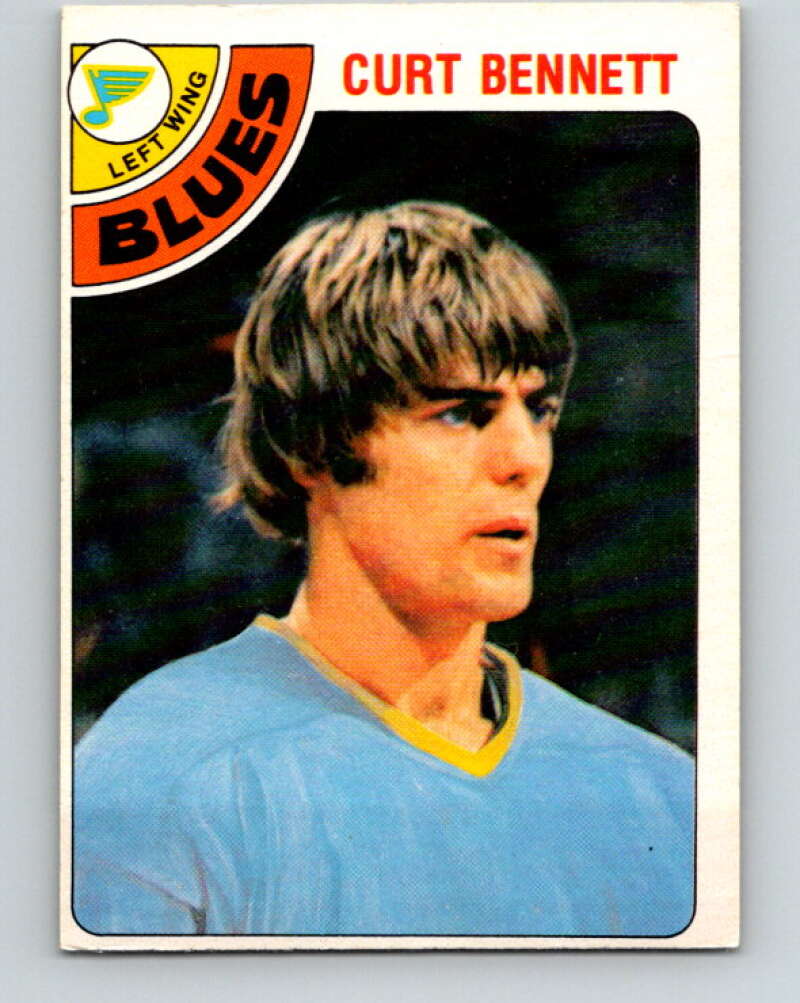 1978-79 O-Pee-Chee #31 Curt Bennett  St. Louis Blues  V21231