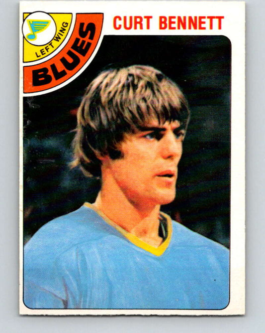 1978-79 O-Pee-Chee #31 Curt Bennett  St. Louis Blues  V21232