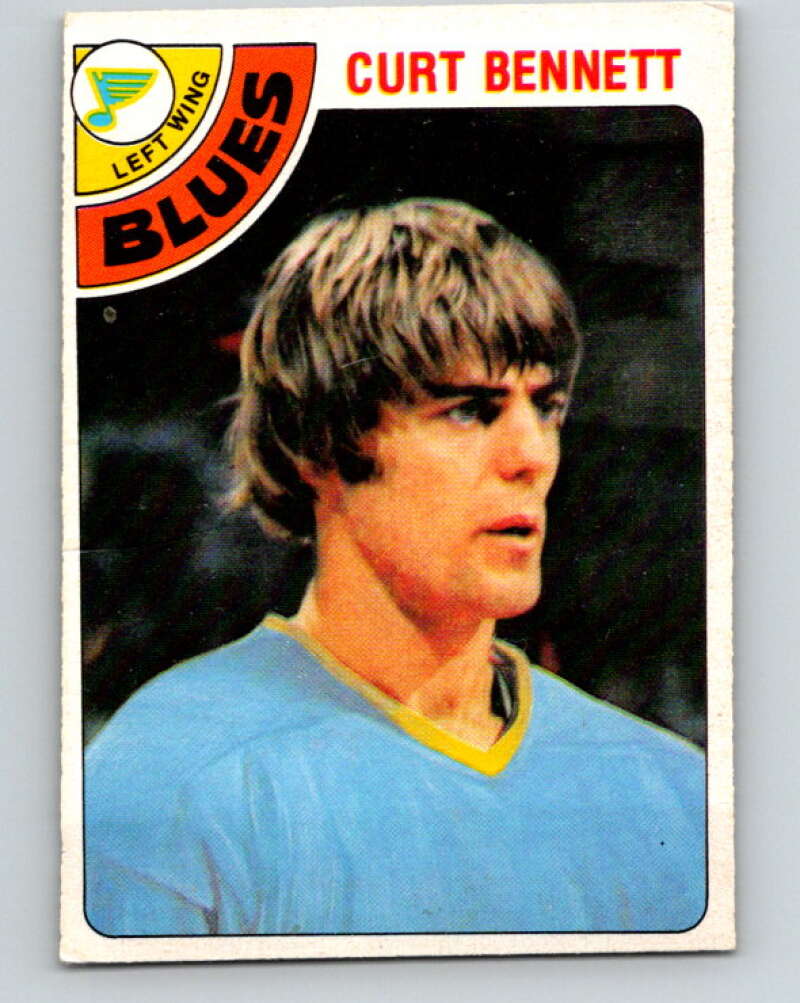 1978-79 O-Pee-Chee #31 Curt Bennett  St. Louis Blues  V21234