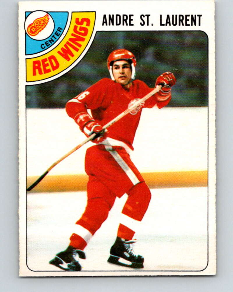 1978-79 O-Pee-Chee #32 Andre St. Laurent  Detroit Red Wings  V21239