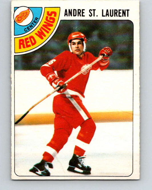 1978-79 O-Pee-Chee #32 Andre St. Laurent  Detroit Red Wings  V21245